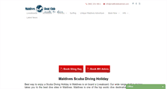 Desktop Screenshot of maldivesboatclub.com