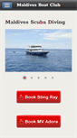 Mobile Screenshot of maldivesboatclub.com